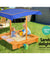 Keezi Outdoor Canopy Sand Pit