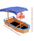 Keezi Boat-shaped Canopy Sand Pit