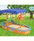 Keezi Boat-shaped Canopy Sand Pit