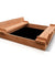 Keezi Wooden Outdoor Sandpit Set - Natural Wood