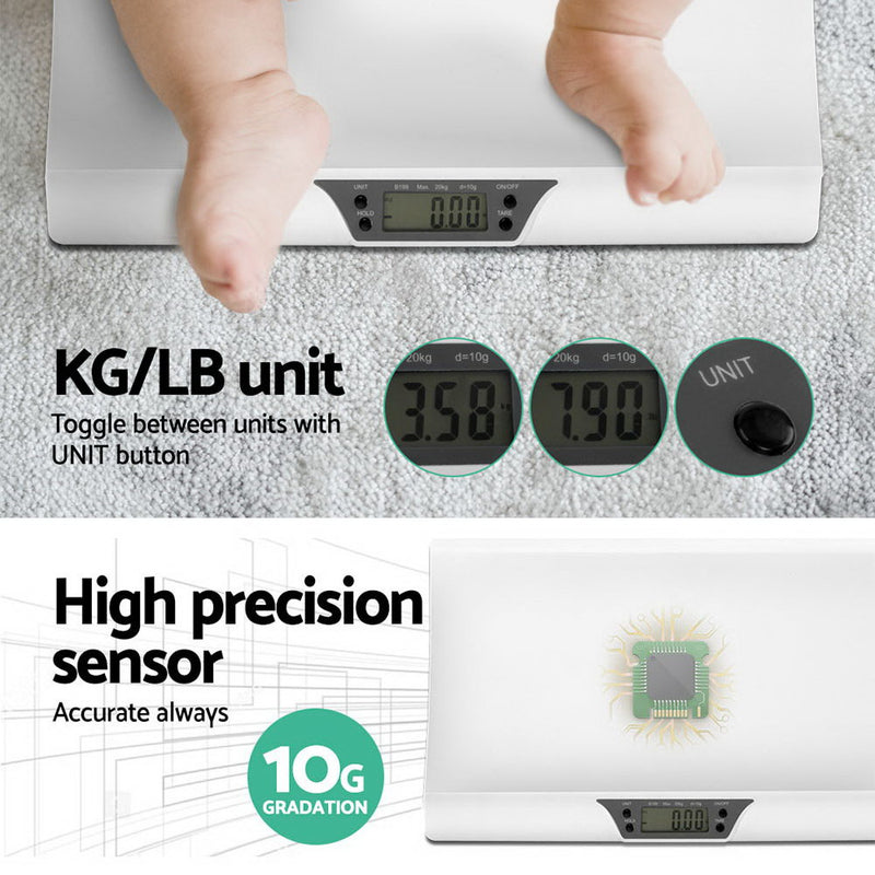 Everfit Electronic Baby Digital Weight Scale