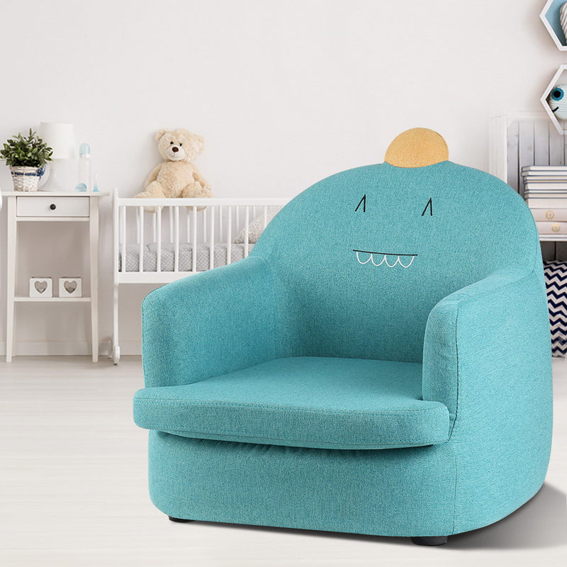 Keezi Kids Sofa Toddler Couch Lounge Chair Children Armchair Fabric Furniture