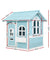 Kids Wooden Cubby House Outdoor Playhouse Pretend Play Set Childrens Toy