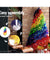 Jingle Jollys Christmas Tree 2.1M 7ft Xmas Colourful Rainbow Multi-colour