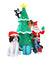 Jingle Jollys 3M Inflatable Christmas Tree Santa Lights Outdoor Decorations