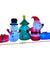 Jingle Jollys 2.7M Christmas Inflatable Tree Snowman Lights Outdoor Decorations