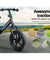 Kids Balance Bike Ride On Toys Push Bicycle Wheels Toddler Baby 12" Bikes-Black
