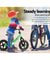 Kids Balance Bike Ride On Toys Push Bicycle Wheels Toddler Baby 12" Bikes-Green