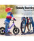 Kids Balance Bike Ride On Toys Push Bicycle Wheels Toddler Baby 12" Bikes-Purple