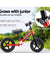 Rigo 12 Inch Kids Balance Bike - Red