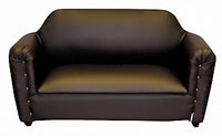 BROWN DOUBLE SEATER LOUNGE