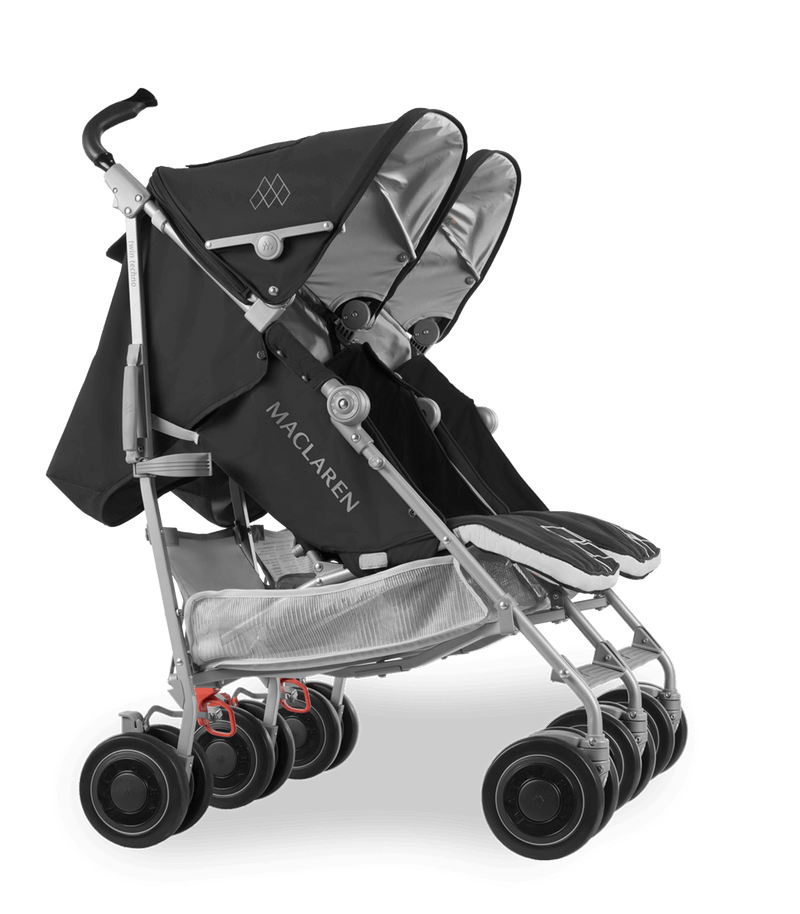 Twin Techno Stroller - Black